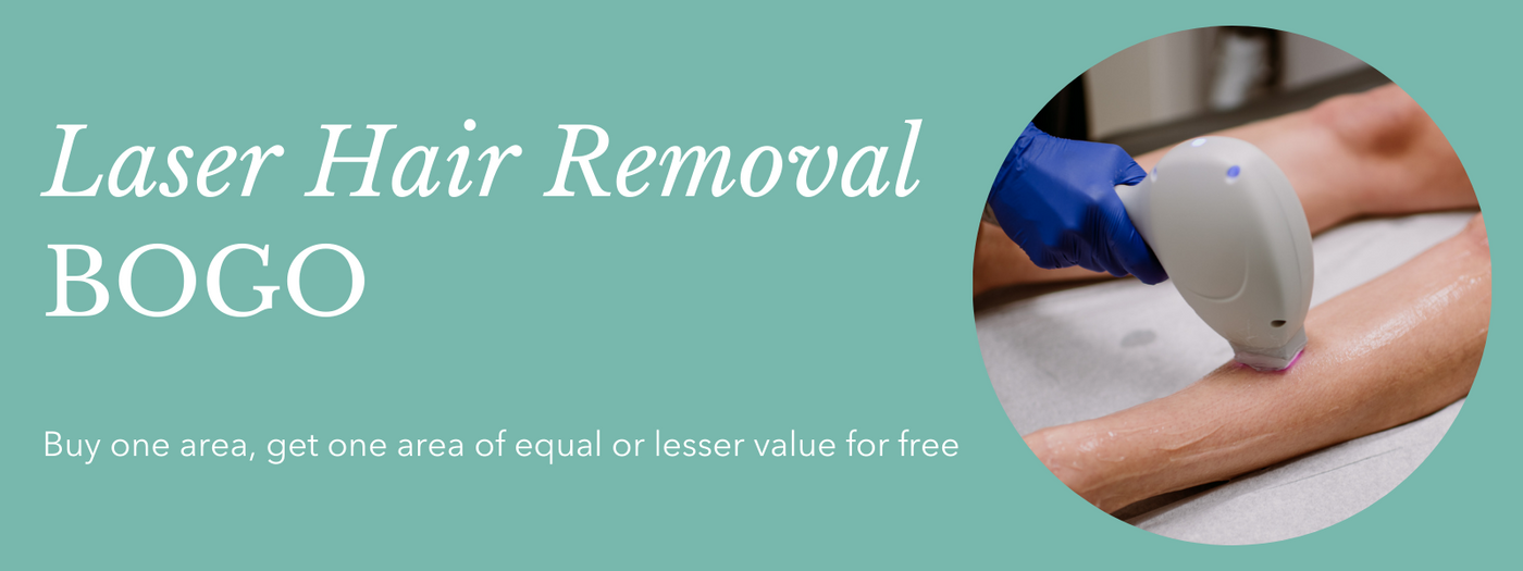 bare hr laser hair removal on a leg